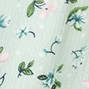 Load image into Gallery viewer, 1970s Style Mint Floral Print Short Sleeve Midi Dress