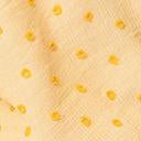 Load image into Gallery viewer, 1960s Mellow Yellow Flocked Babydoll Dress