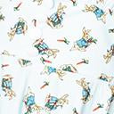 Load image into Gallery viewer, 1950s Light Blue Bunny Print Dolly Swing Dress