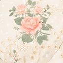 Load image into Gallery viewer, 1950s Cream & Pink Floral Eyelet Ellen Swing Dress