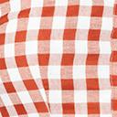 Load image into Gallery viewer, 1950s Rust Red & White Gingham Caterina Swing Dress