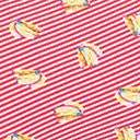 Load image into Gallery viewer, Bettie Page Plus Size Red &amp; White Stripe Banana Bunch Swim Top
