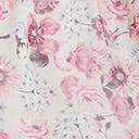 Load image into Gallery viewer, 1920s Style Ivory &amp; Purple Floral Ruffle Maxi Day Dress
