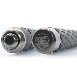 Streetwise™ Expandable Solid Steel Baton w/ Nylon Holster 21''